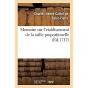 Memoire Sur L'Etablissement De La Taille Proportionelle - Preview
