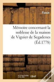 Capa do artigo Memoire Viguier De Segadenes Edition 1778