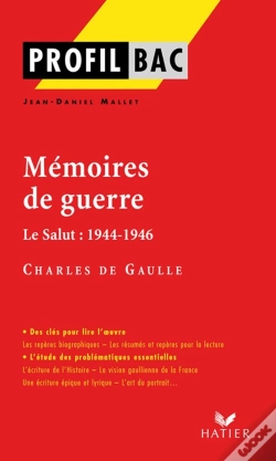 Capa do artigo Mémoires De Guerre ; Le Salut : 1944-1946 De Charles De Gaulle