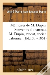 Capa do artigo Memoires De M Dupin Edition 1855 1861