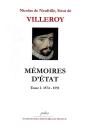 Mémoires D'Etat Tome 1 (1574-1591) - Preview