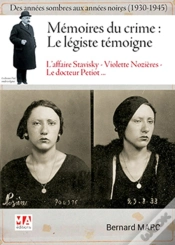 Capa do artigo Mémoires Du Crime : Le Légiste Témoigne