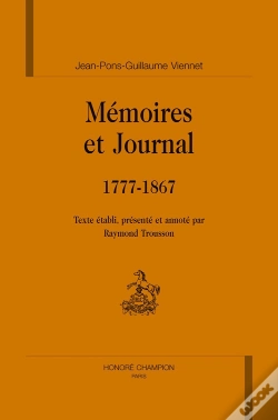 Capa do artigo Mémoires Et Journal (1777-1867)