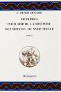 Memoires Pour Servir A L'Histoire Des Moeurs Du Xviiie - Preview