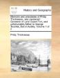 Memoirs And Anecdotes Of Philip Thicknes - Preview