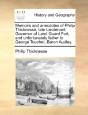 Memoirs And Anecdotes Of Philip Thicknes - Preview