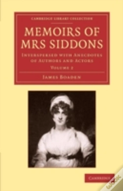 Capa do artigo Memoirs Of Mrs Siddons