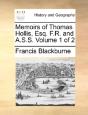Memoirs Of Thomas Hollis, Esq. F.R. And - Preview