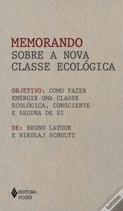 Capa do artigo Memorando sobre a Nova Classe Ecológica