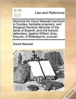 Capa do artigo Memorial For David Maxwell Merchant In D