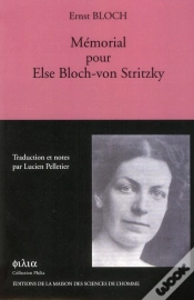 Capa do artigo Memorial Pour Else Bloch Von Stritzky