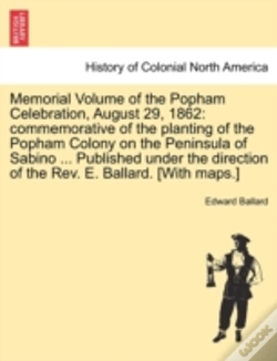 Capa do artigo Memorial Volume Of The Popham Celebratio