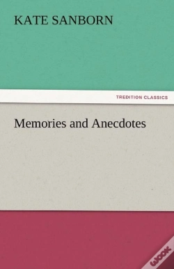 Capa do artigo Memories And Anecdotes