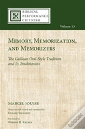 Capa do artigo Memory, Memorization, And Memorizers