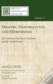 Capa do artigo Memory, Memorization, And Memorizers