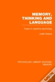 Capa do artigo Memory, Thinking And Language (Ple: Memory)