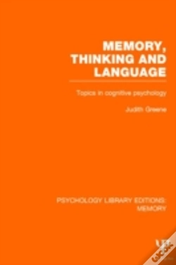 Capa do artigo Memory, Thinking And Language (Ple: Memory)