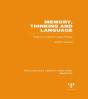 Memory, Thinking And Language (Ple: Memory) - Preview