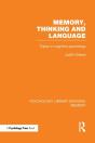Memory, Thinking And Language (Ple: Memory) - Preview
