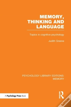 Capa do artigo Memory, Thinking And Language (Ple: Memory)