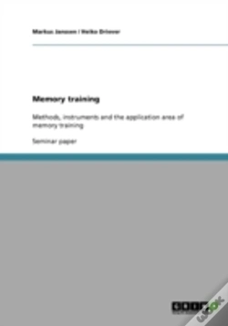Capa do artigo Memory Training