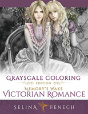 Memory'S Wake Victorian Romance - Grayscale Coloring Edition - Preview