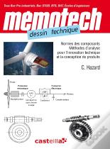 Memotech : Dessin Technique ; Normes Des Composants, Méthodes D'Analyse Pour L'Innovation Technique Et La Conception De Produits