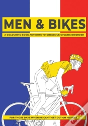 Capa do artigo Men & Bikes. A Colouring Book Antidote To Obsessive Cycling Disorder