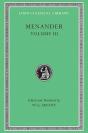 Menander, Volume Iii - Preview