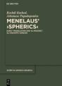 Menelaus' Â€ºSphericsâ€¹ - Preview