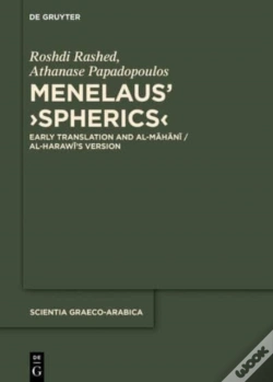 Capa do artigo Menelaus' Â€ºSphericsâ€¹