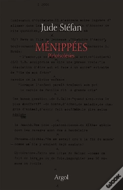 Capa do artigo Ménippées ; P(R)O(So)Esies
