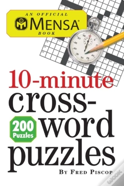 Capa do artigo Mensa 10-Minute Crossword Puzzles