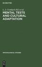 Mental Tests And Cultural Adaptation - Preview