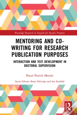 Capa do artigo Mentoring And Co-Writing For Research Publication Purposes
