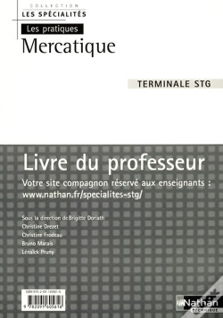 Capa do artigo Mercatique Terminale Stg (Les Specialites/Les Pratiquesprofesseur 2008