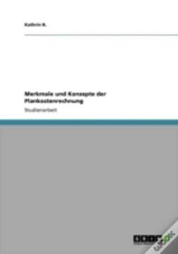 Capa do artigo Merkmale Und Konzepte Der Plankostenrechnung
