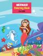 Mermaid Coloring Book For Kids - Preview