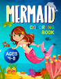 Mermaid Coloring Book - Preview