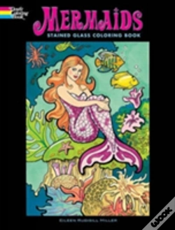 Capa do artigo Mermaids Stained Glass Coloring Book