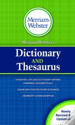 Capa do artigo Merriamwebsterâ€™S Dictionary And Thesaurus