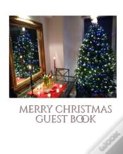 Merry Christmas Blank  Guest Book