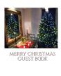 Merry Christmas Blank  Guest Book - Preview