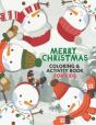 Merry Christmas Coloring And Activity Book For Kids - Preview