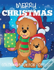 Merry Christmas Coloring Book For Toddlers