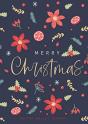 Merry Christmas Dotted Bullet Journal - Preview