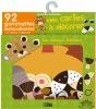 Mes Cartes A Decorer Avec Gommettes : Masques D'Animaux - Preview
