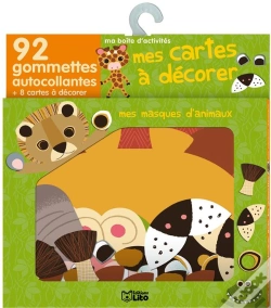 Capa do artigo Mes Cartes A Decorer Avec Gommettes : Masques D'Animaux