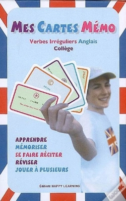 Capa do artigo Mes Cartes Mémo, Verbes Irreguliers Anglais, Collège