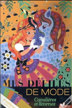 Capa do artigo Mes Défilés De Mode ; Boîte Créative Avec Mosaïques Mousse Brillantes ; Cavalières